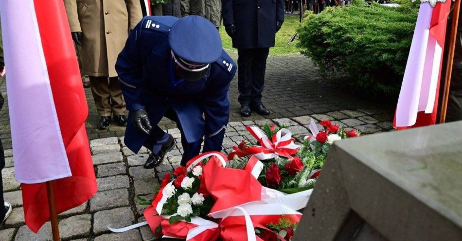 zdjęcie: Kędzierzyn Koźle świętuje 107. rocznicę odzyskania niepodległości / fot. KPP Kędzierzyn Koźle