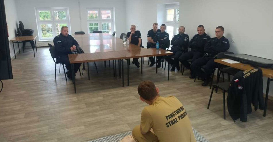 zdjęcie: Szkolili się z podejmowania interwencji wobec nietypowych zachowań / fot. KPP Mogilno