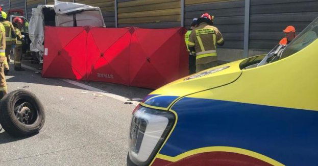 Śmiertelny wypadek na trasie S8