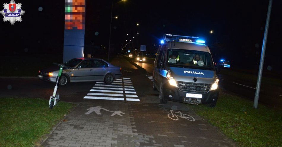 zdjęcie: Wypadek i dwie kolizje spowodowane nieustąpieniem pierwszeństwa / fot. KMP Zamość