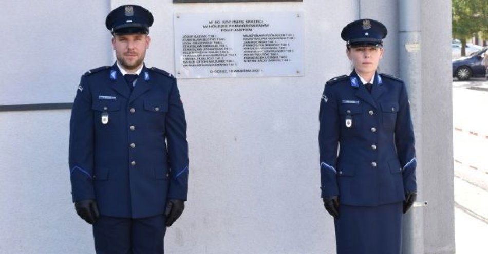 zdjęcie: Obchody 83. rocznicy zamordowania funkcjonariuszy chodzieskiej Policji Państwowej / fot. KPP Chodzież