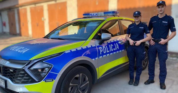 Żyrardowscy policjanci uratowali życie 32-latka