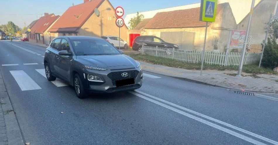 zdjęcie: Mężczyzna potrącony na przejściu dla pieszych w Cieszkowie / fot. KPP w Miliczu