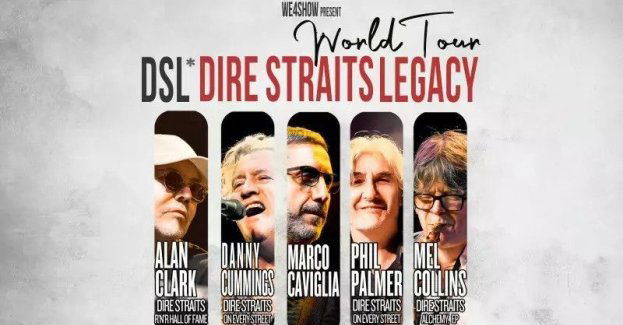 DIRE STRAITS LEGACY powraca do Polski - aż pięć koncertów w kwietniu 2026!