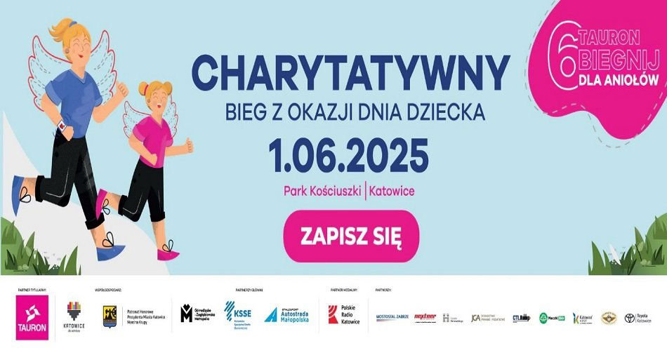zdjęcie: VI edycja Tauron Biegnij dla Aniołów / fot. nadesłane