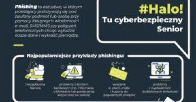 Seniorze, nie daj się złowić! czym jest phishing i jak się przed nim bronić?