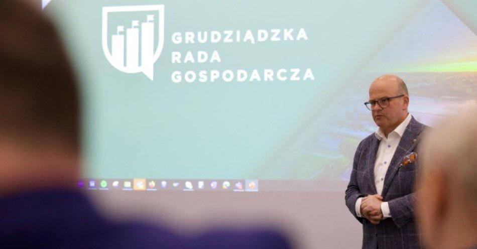 zdjęcie: Drugie posiedzenie Grudziądzkiej Rady Gospodarczej / fot. UM Grudziądz