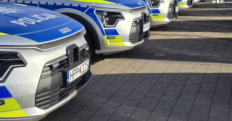 zdjęcie: 72 hybrydowe radiowozy dla śląskiej policji pod Spodkiem / fot. KMP w Świętochłowicach