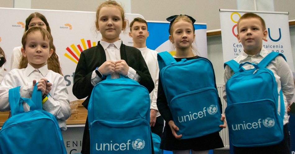 zdjęcie: Pomoc dla szkół i przedszkoli z UNICEF-u / fot . nadesłane