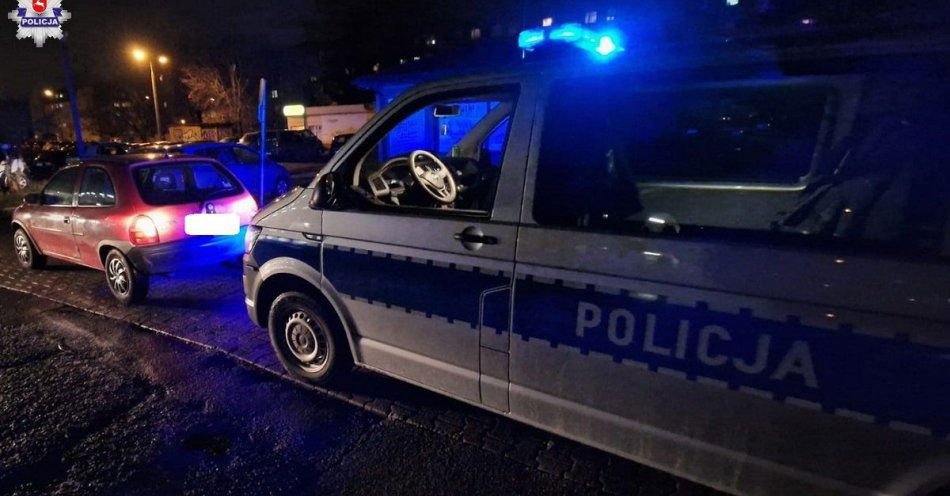 zdjęcie: Wpadł, gdyż jechał bez pasów bezpieczeństwa / fot. KMP Biała Podlaska