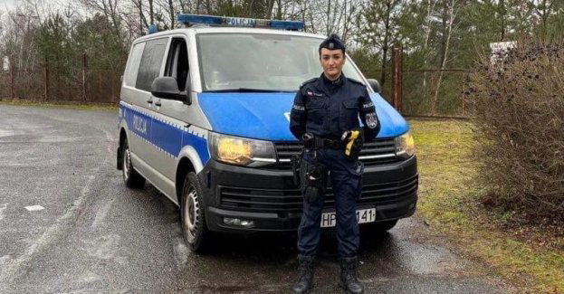 Wracająca ze służby policjantka udzieliła pierwszej pomocy potrąconemu mężczyźnie
