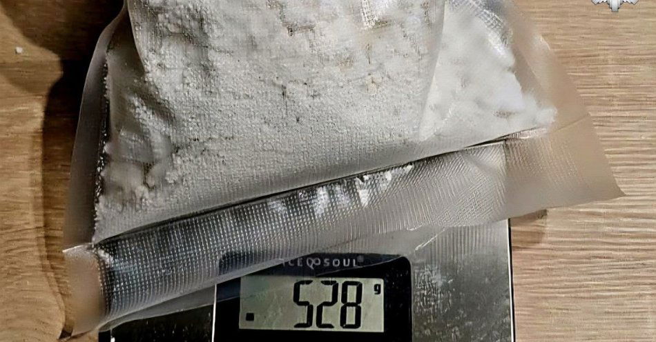 zdjęcie: Ponad kilogram narkotyków zabezpieczony w Ligocie / fot. KMP w Katowicach