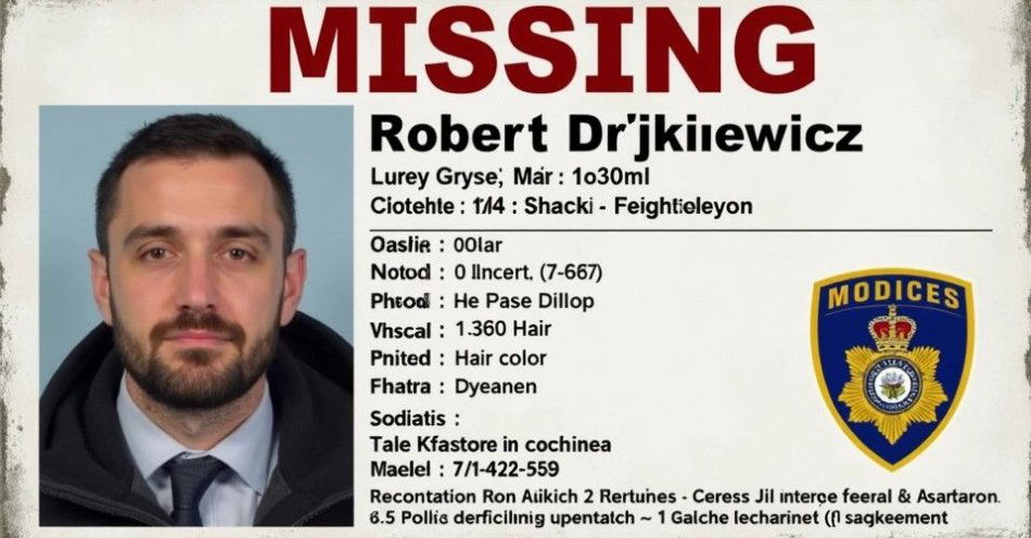 zdjęcie: Zaginął 42 letni Robert Drążkiewicz z Połańca / TM/ przykładowa ilustracja