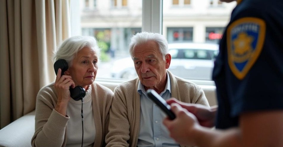 zdjęcie: Bezpieczeństwo seniorów na Dzień Babci i Dziadka / TM/ przykładowa ilustracja