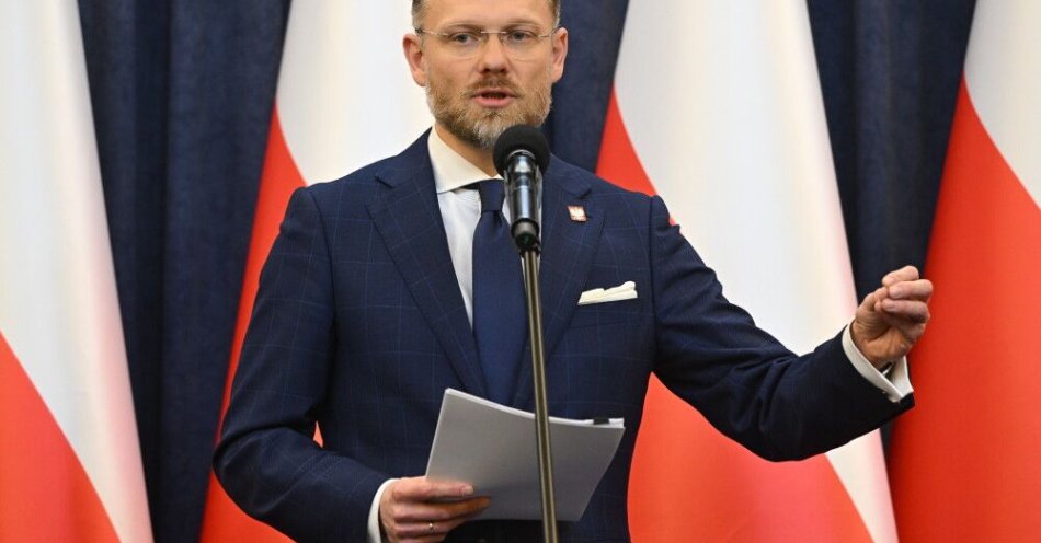 zdjęcie: Bogucki: Prezydent skierował do TK wniosek ws. rozporządzenia MS dot. przydziału spraw sędziom / Warszawa, 28.10.2025. Szef KPRP Zbigniew Bogucki podczas konferencji prasowej w Pałacu Prezydenckim w Warszawie, 28 bm. (mr) PAP/Radek Pietruszka