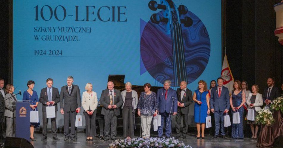 zdjęcie: Gala jubileuszowa 100-lecia PSM w Grudziądzu / fot. UM Grudziądz