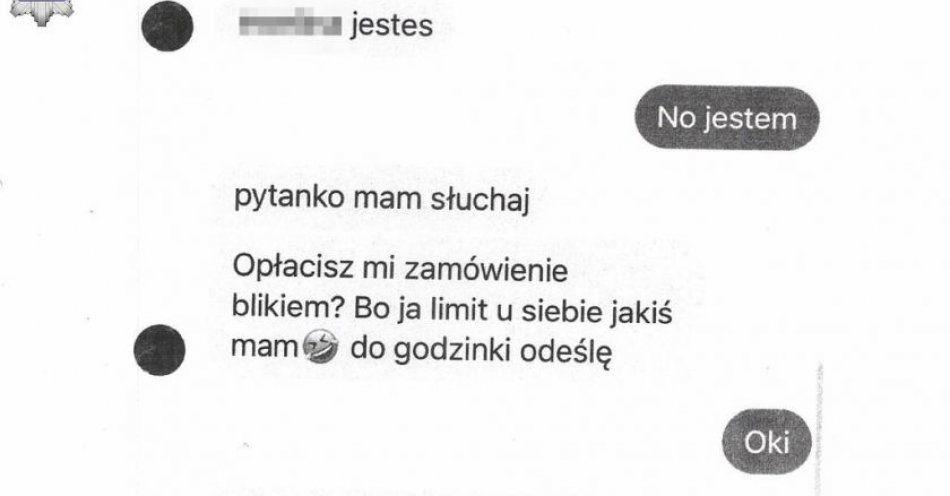 zdjęcie: Zareagowała na fałszywą prośbę o pożyczkę, straciła 800 zł / fot. KMP Zamość