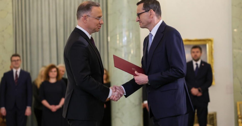 zdjęcie: Prezydent desygnował na premiera Mateusza Morawieckiego / fot. PAP