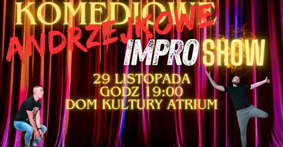 zdjęcie: Komediowe ImproShow - wieczór z komedią improwizowaną! / kupbilecik24.pl / Komediowe ImproShow - wieczór z komedią improwizowaną!