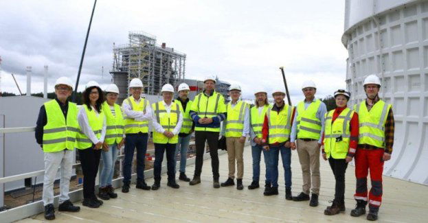 Rada Gospodarcza odwiedziła teren budowy elektrowni gazowo-parowej CCGT