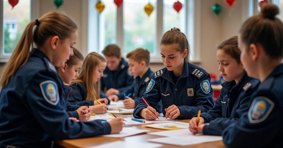 zdjęcie: Policjantki uczyły młodzież na Dniu Patronki w Wiskitkach / TM/ przykładowa ilustracja