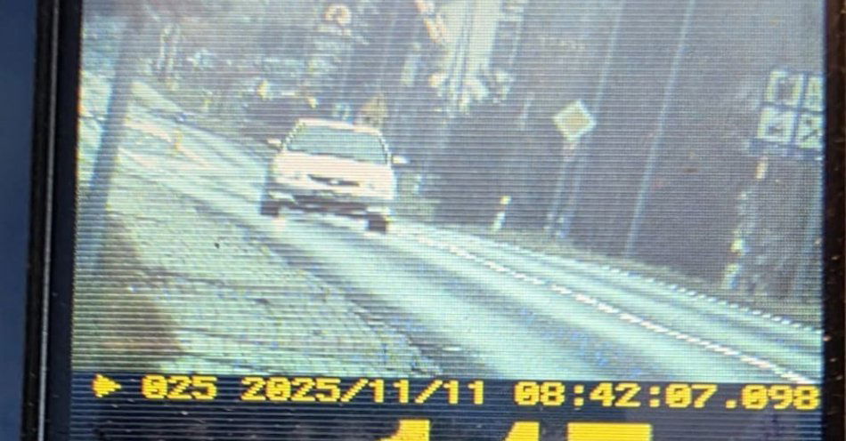 zdjęcie: Pędził 147 km/h przez wieś i stracił prawo jazdy / fot. KMP w Nowym Targu