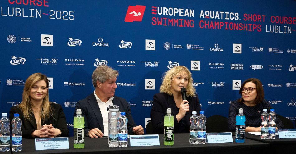 zdjęcie: W Lublinie ruszają pływackie mistrzostwa Europy na krótkim basenie. Katarzyna Wasick: Wierzę, że fakt, iż startujemy w Polsce nas poniesie / fot. Łukasz Szeląg