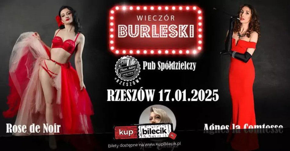 zdjęcie: Burleska by Rose de Noir w Pubie Spółdzielczym / kupbilecik24.pl / Burleska by Rose de Noir w Pubie Spółdzielczym