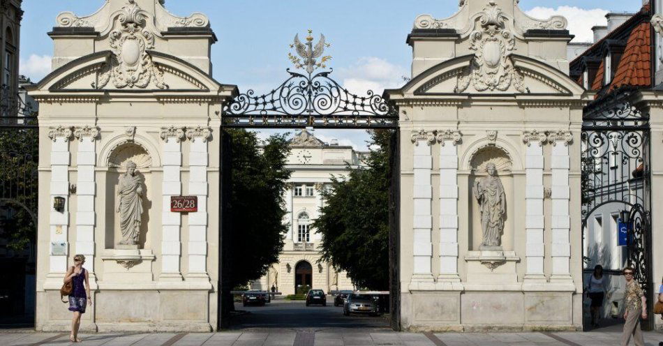zdjęcie: Uniwersytet Warszawski po zabójstwie pracownicy wprowadza nowe zasady bezpieczeństwa / fot. PAP