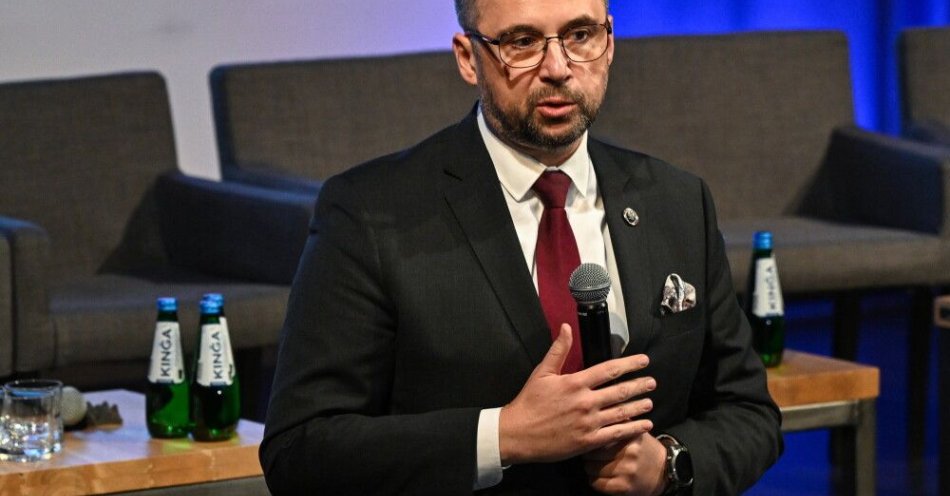 zdjęcie: Kulasek: będę kandydował na szefa Nowej Lewicy, jeśli Czarzasty się nie zdecyduje / Szczecin, 10.10.2025. Minister nauki i szkolnictwa wyższego Marcin Kulasek podczas wydarzenia 