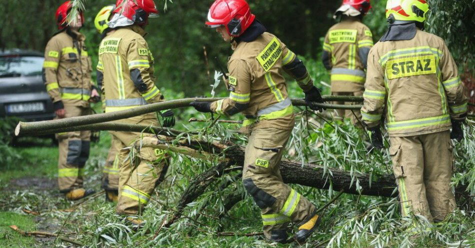 zdjęcie: W związku z burzami najwięcej interwencji na Śląsku / fot. PAP