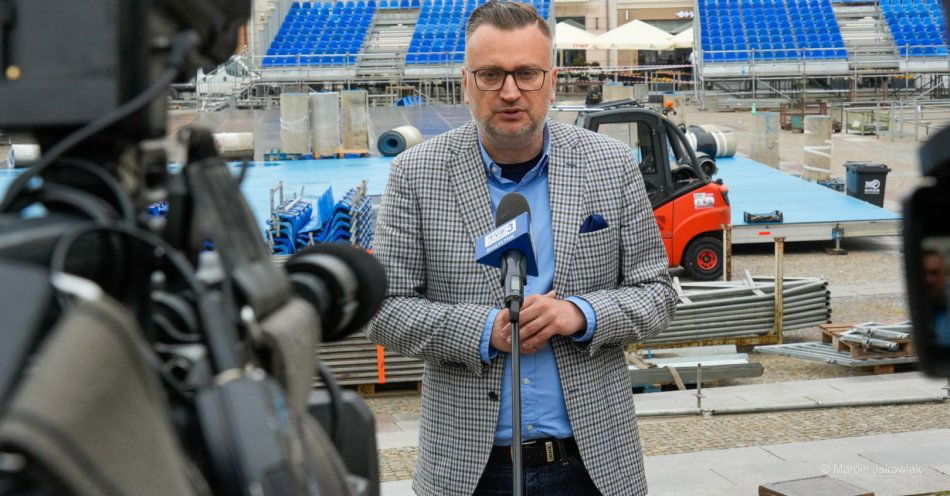 zdjęcie: Rynek Kościuszki centrum lekkoatletycznego świata / fot. nadesłane