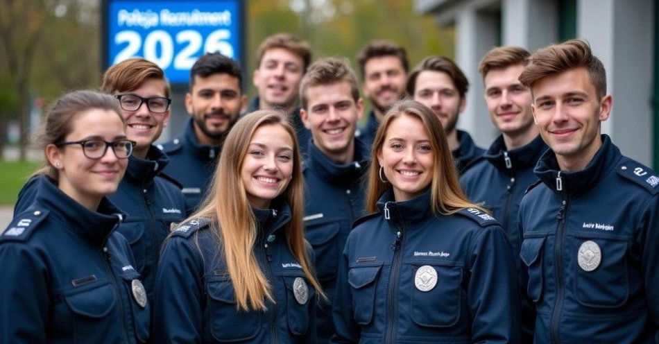 zdjęcie: Policja podała terminy przyjęć na 2026 rok ponad 3800 miejsc / TM/ przykładowa ilustracja