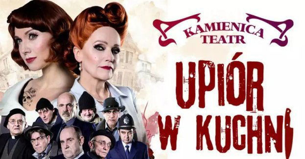 Upiór w kuchni - spektakl z gwiazdorską ośmioosobową obsadą!