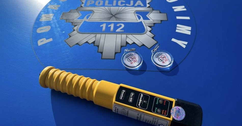 zdjęcie: Nietrzeźwy kierowca zatrzymany po przejechaniu STOP / fot. KPP Sejny