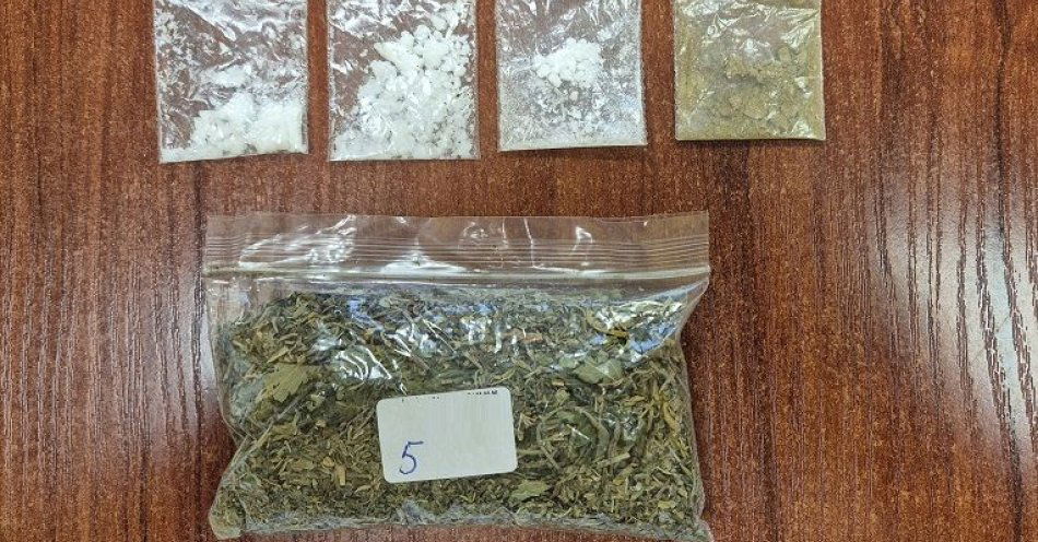 zdjęcie: Marihuana, haszysz i amfetamina nie trafią do obrotu dzięki pracy działdowskich kryminalnych / fot. KPP w Działdowie
