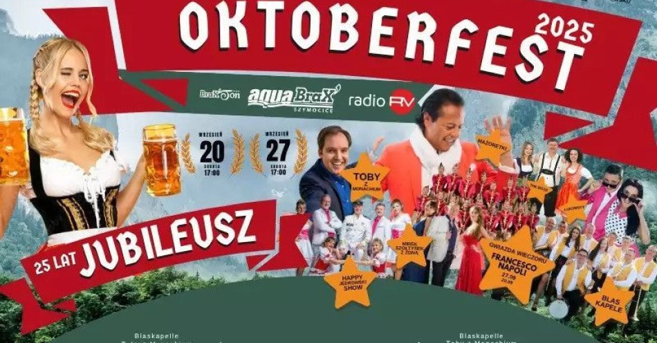 zdjęcie: Wielki Jubileusz 25-lecia Oktoberfestu / kupbilecik24.pl / Wielki Jubileusz 25-lecia Oktoberfestu