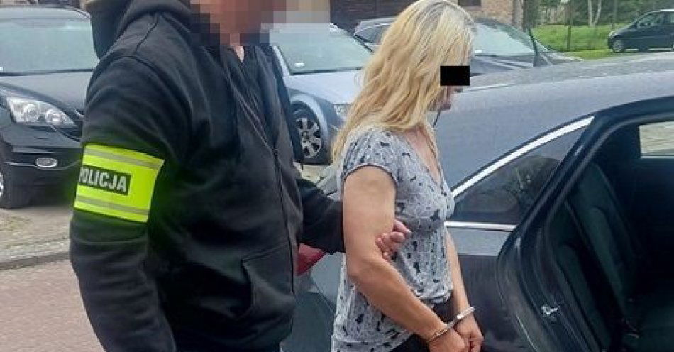 zdjęcie: Podejrzana o podpalenie 47-latka trafiła do aresztu / fot. KMP Biała Podlaska
