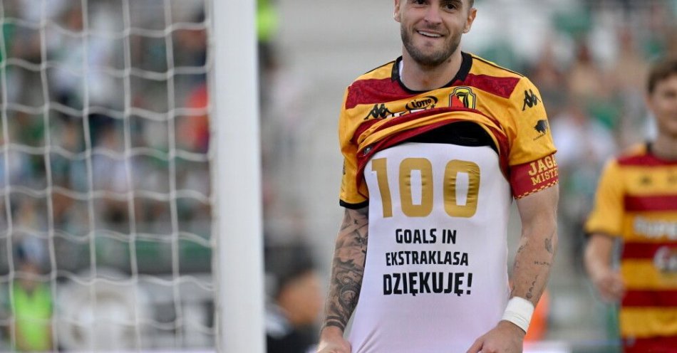 zdjęcie: Ekstraklasa piłkarska - zawodnik Jagiellonii Białystok Jesus Imaz w Klubie 100 / fot. PAP