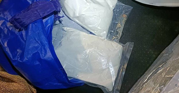 Dwudziestolatek zatrzymany z prawie dwoma kilogramami narkotyków