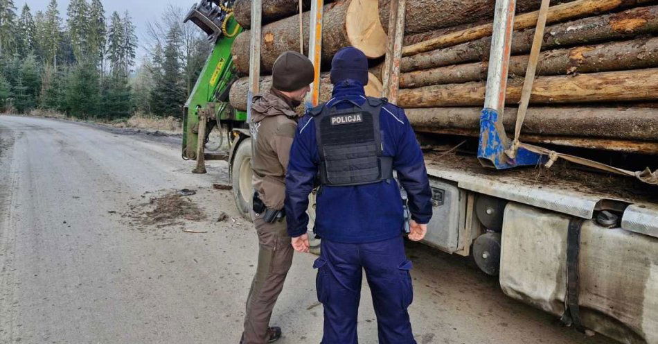 zdjęcie: Policja i Straż Leśna patrolują lasy Wisły w sezonie turystycznym / fot. KPP w Cieszynie