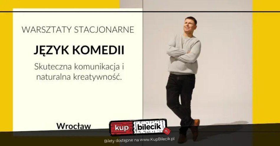 zdjęcie: Skuteczna Komunikacja i Naturalna Kreatywność Marcel Bieńkowski / kupbilecik24.pl / \