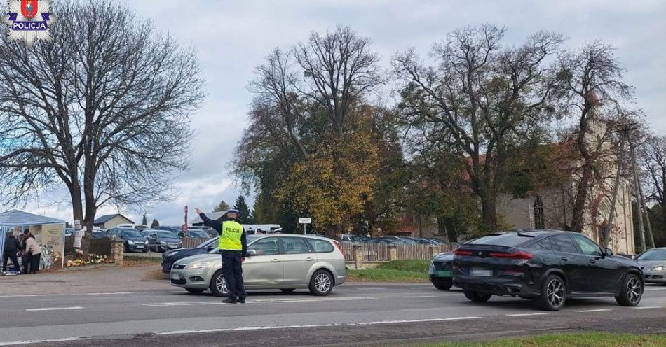 zdjęcie: Uważajmy w okolicach cmentarzy / fot. KMP Zamość