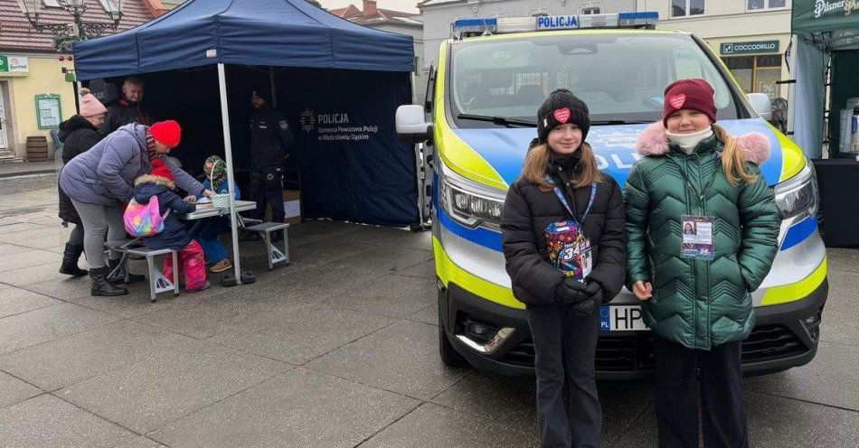 zdjęcie: 34. Finał WOŚP bez zakłóceń w powiecie wodzisławskim / fot. KPP w Wodzisławiu Śląskim