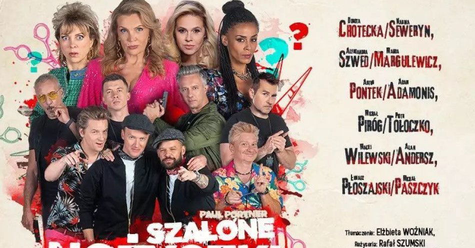 zdjęcie: Szalone nożyczki - czyli kto zabił / kupbilecik24.pl / Szalone nożyczki - czyli kto zabił