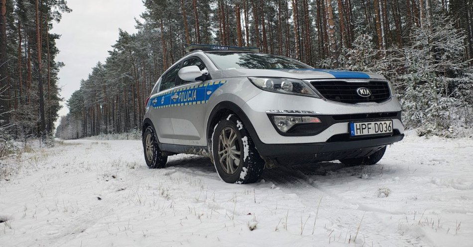 zdjęcie: Bezpieczna zima na drogach Porady i apel policji / fot. KPP w Opocznie