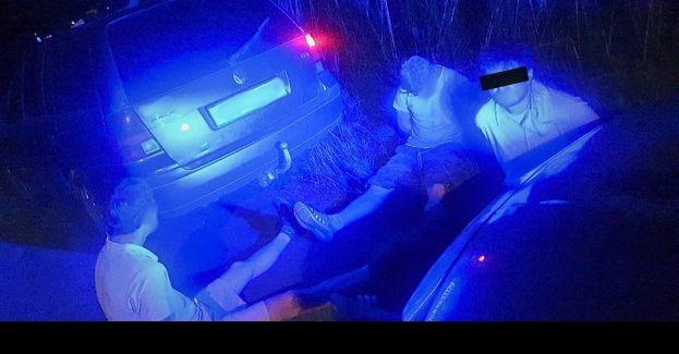 Nocna kontrola policyjnych wodniaków zakończona zatrzymaniem