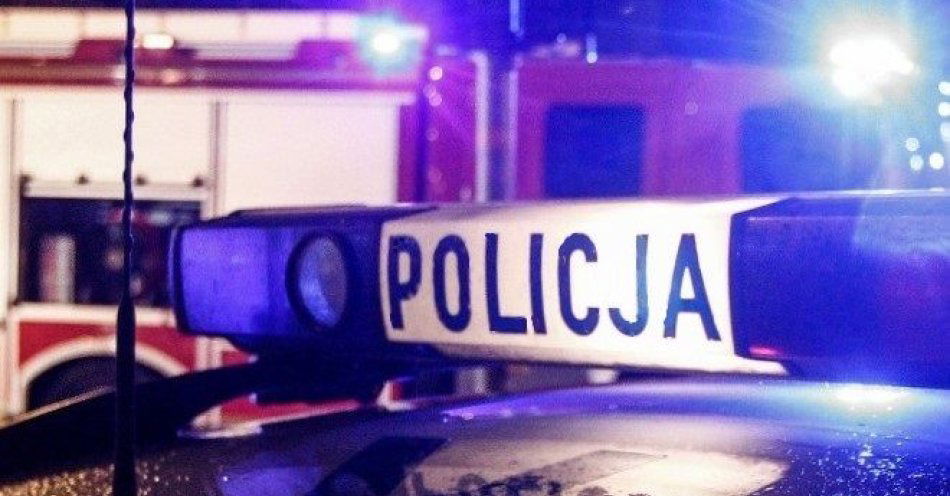 zdjęcie: Wypadek w Gładczynie Rządowym. Dwie osoby trafiły do szpitala / fot. KPP w Pułtusku