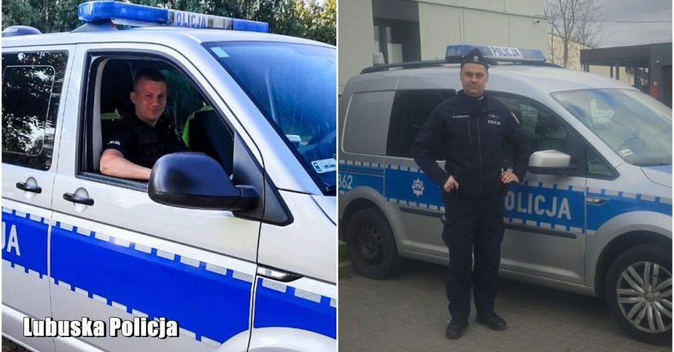 zdjęcie: Policjanci wyważyli drzwi by ratować życie seniorki / fot. KPP Wschowa