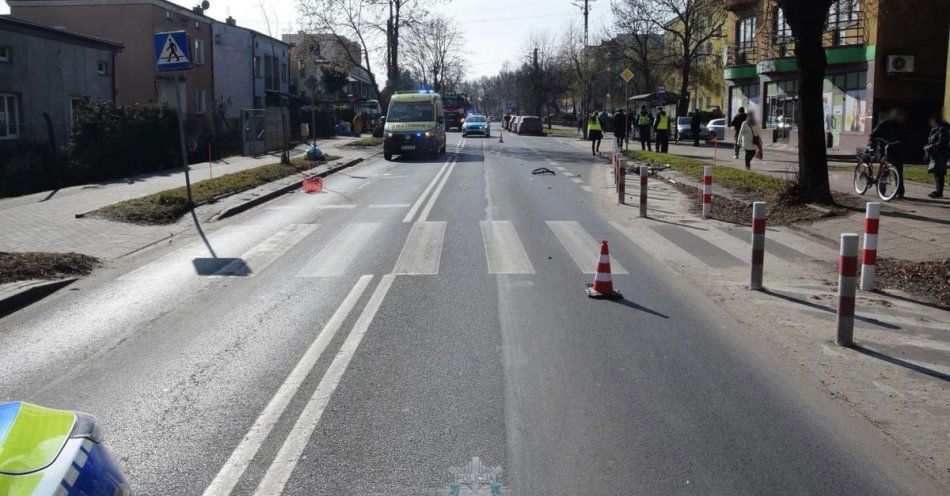 zdjęcie: Śmiertelne potrącenie na przejściu dla pieszych / fot. KPP w Sochaczewie